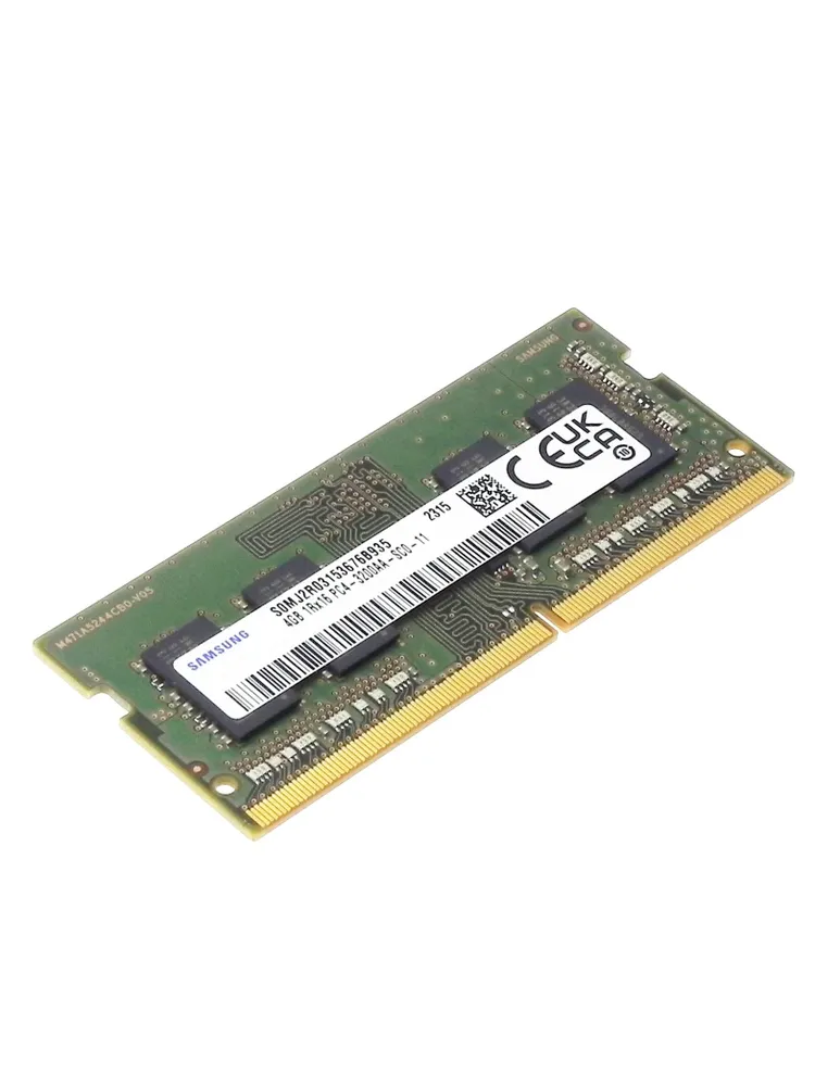 Samsung Оперативная память DDR4 4GB SO-DIMM 3200 Mhz PC-25600 DDR4, 3200 МГц, 1 x 4 ГБ (для ноутбука)