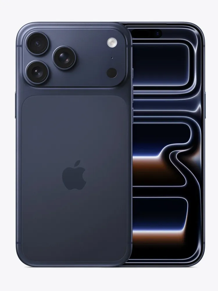 Apple Смартфон iPhone 17 Pro Max SIM+eSIM 12/2 ТБ, Nano-SIM, синий
