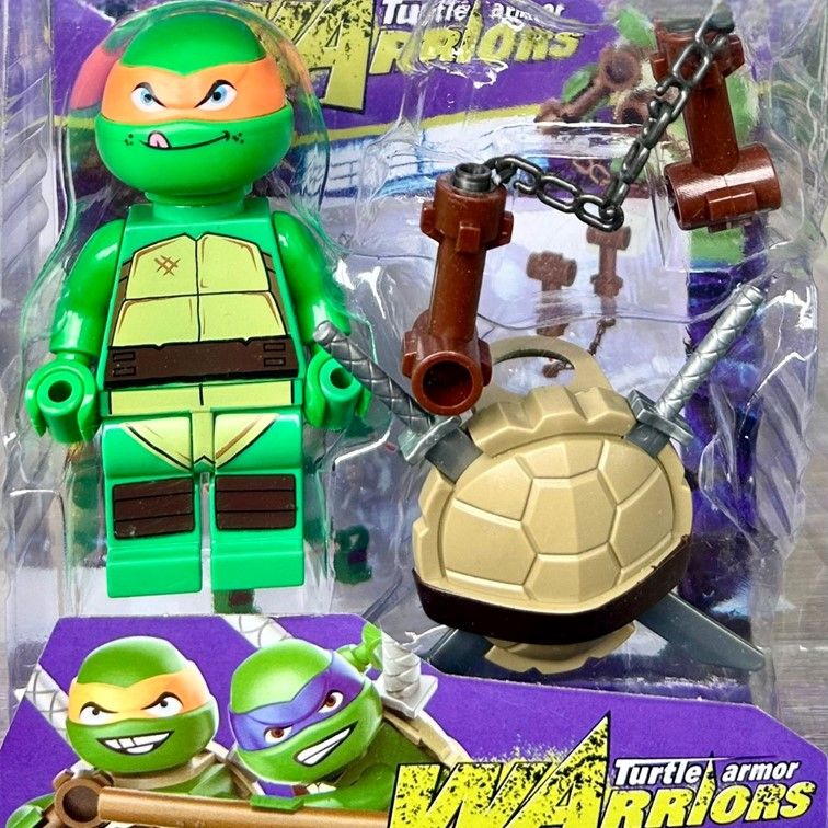 2017-16AКонструкторminifiguresTurtles,фигуркаЧерепашки-ниндзя8см.