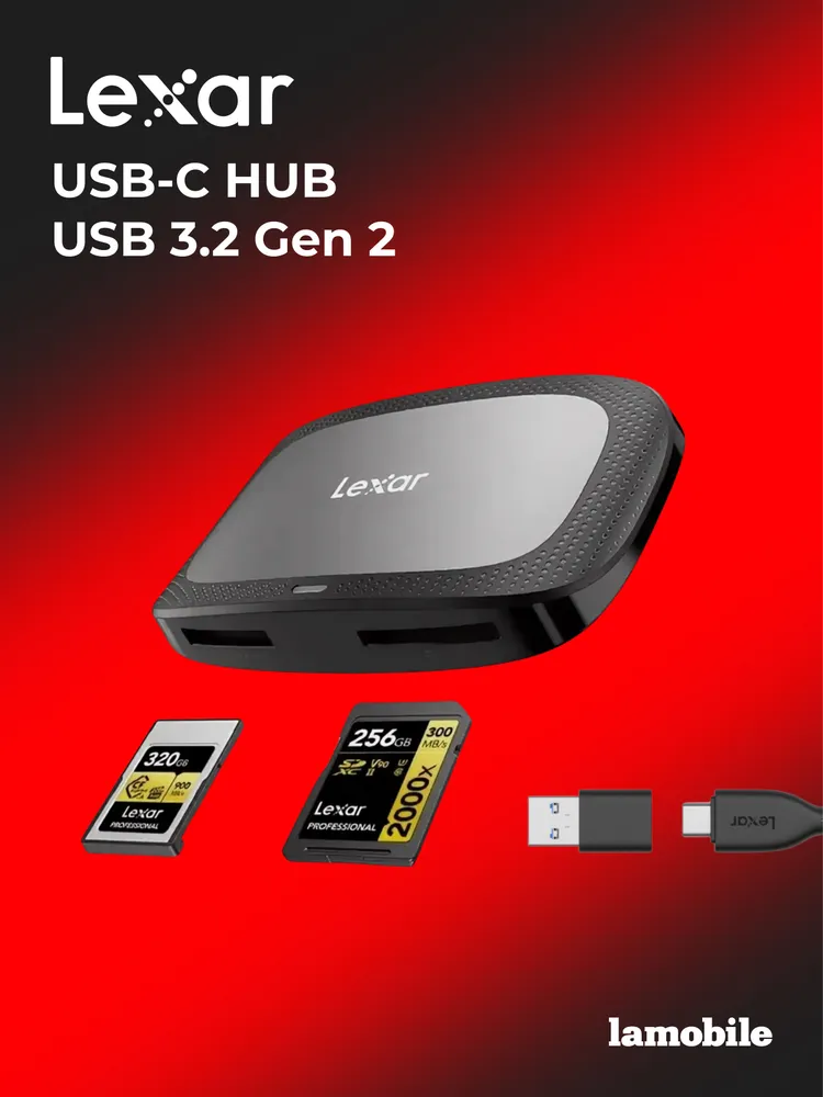 Картридер Lexar CFexpress Type A/SD USB 3.2 Gen 2
