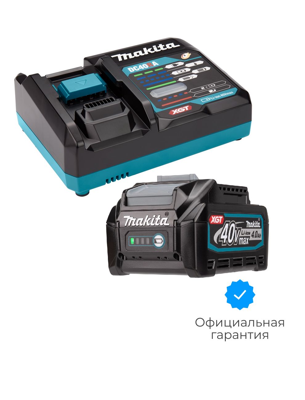 НаборMAKITAXGT(DC40RA+BL4040)191J67-0