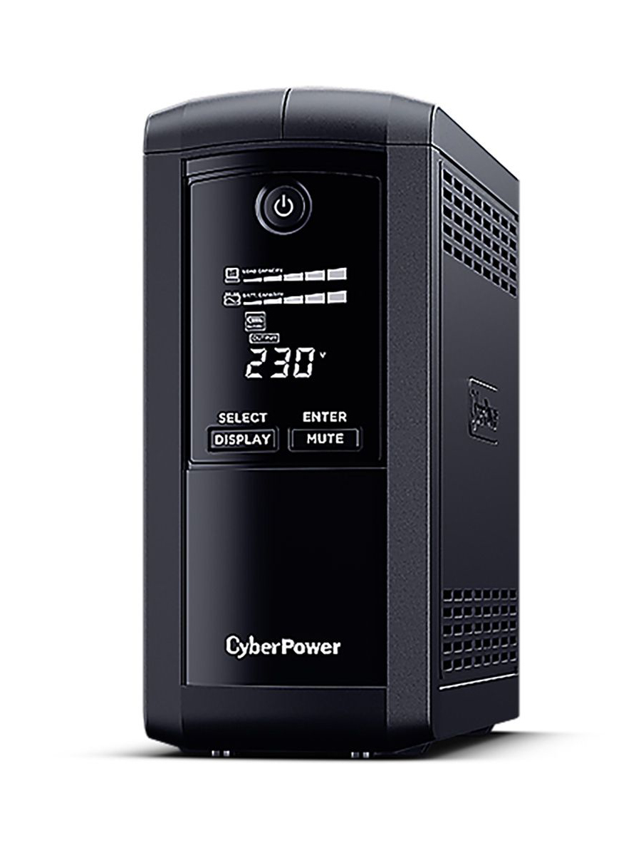 ИБПCyberPowerVP700ELCDLine-Interactive700VA/390WUSB/RS-232/RJ11/45(4EURO)