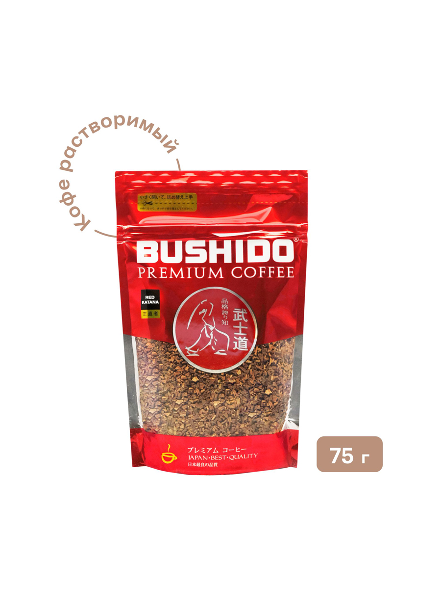 КоферастворимыйBUSHIDORedKatana,75г