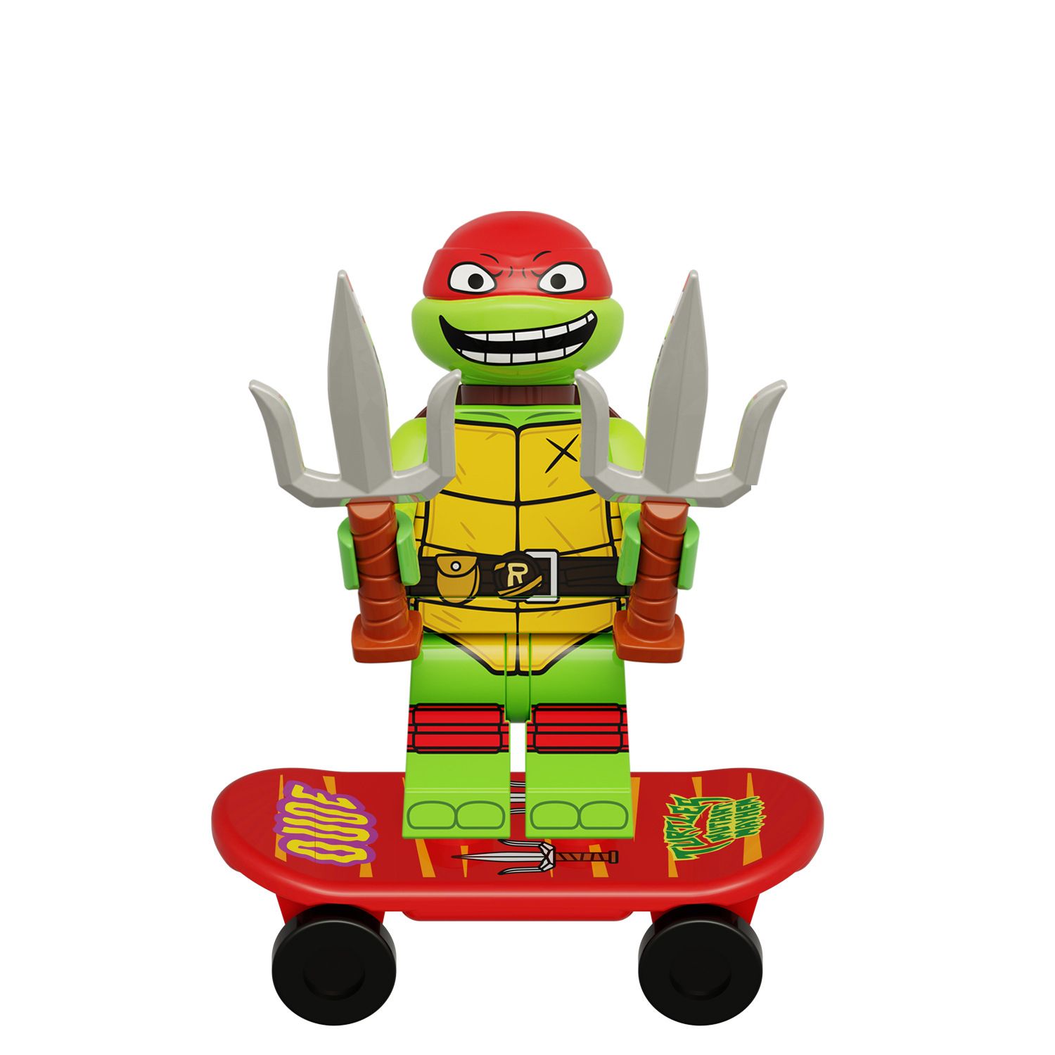 Черепашки-ниндзя-подростки-мутантыМинифигурки/ЛеоРафаэльМикеланджелоДонателлофигурки