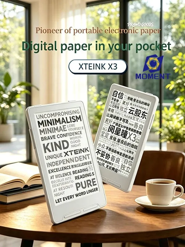 4.0" Электронная книга X3, белый, слоновая кость