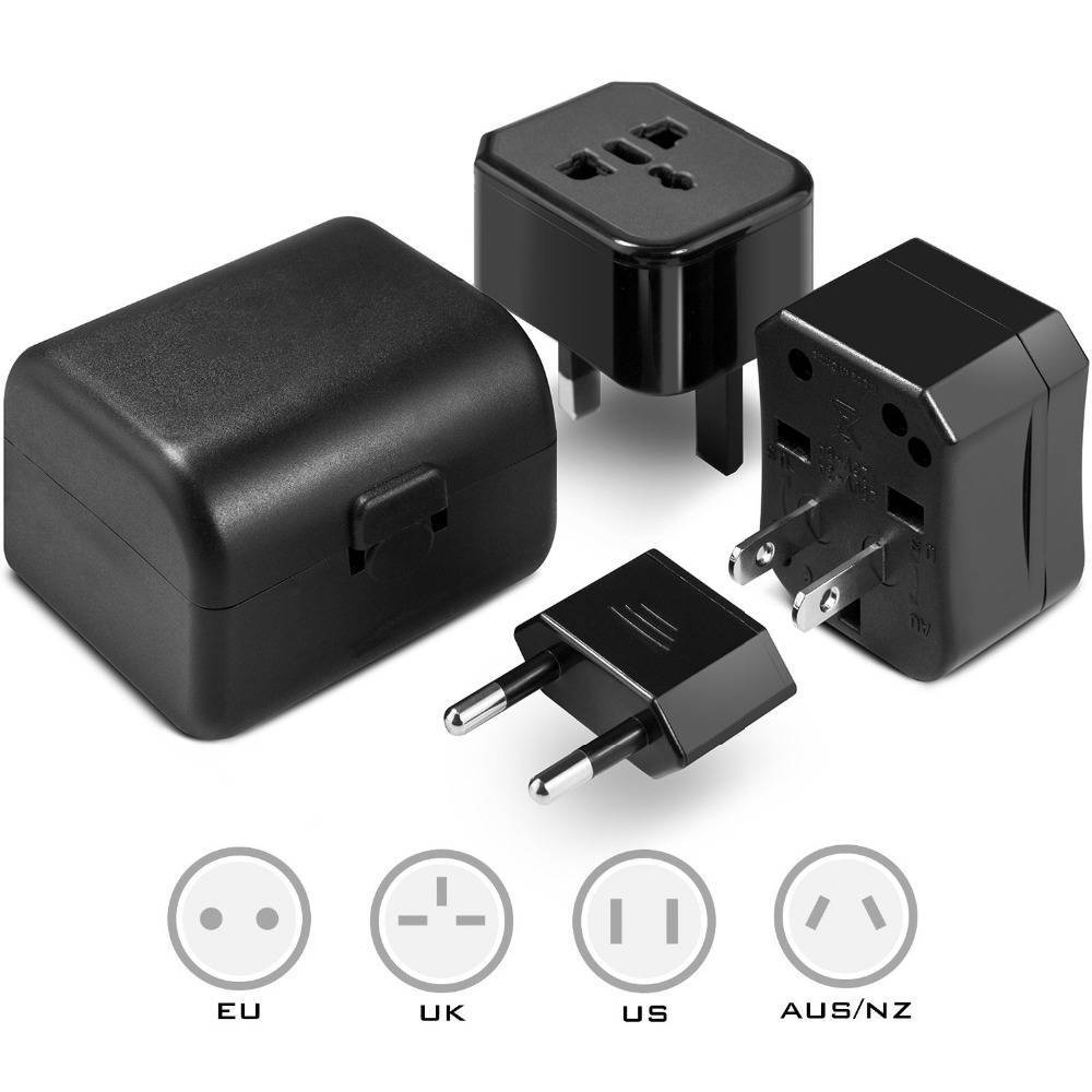 Евроуниверсальныйсетевойадаптер,переходникдлякитайскойвилкивевророзетку,адаптердляплоскихрозеток(азиатских,американских),длялюбыхвилок,кейсе